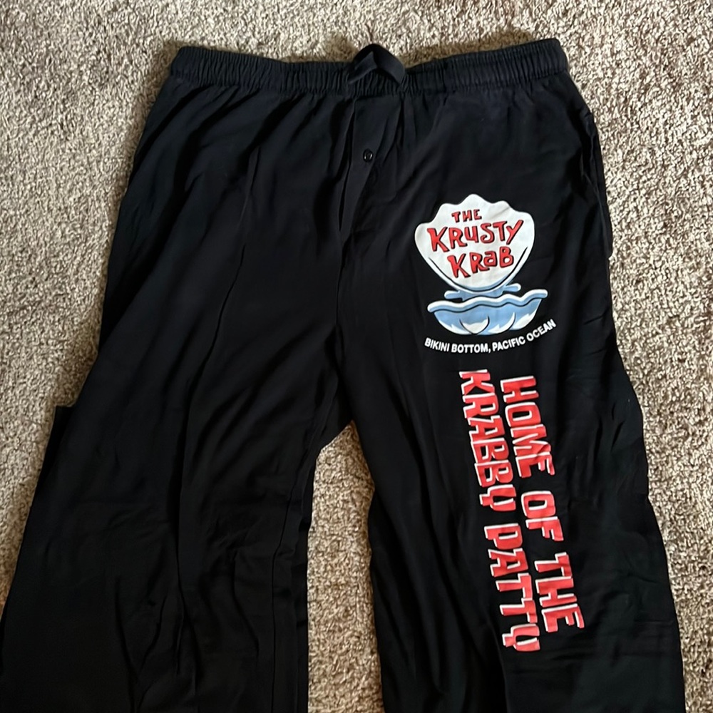 Black Medium Sweatpants (SpongeBob SquarePants)